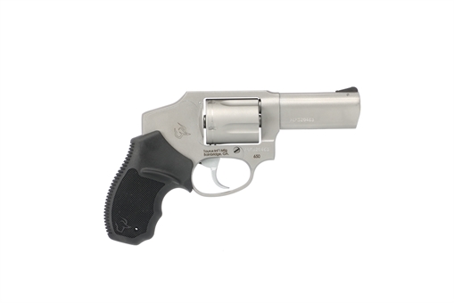 Picture of Taurus 2-650139 650 Small 357 Mag 38/Special +P 5 Shot 3" Stainless Steel Barrel, Cylinder & Frame, Black Rubber Grip, Transfer Bar Safety, Concealed Hammer 2-650139 2650139