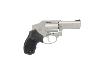 Picture of Taurus 2-650139 650 Small 357 Mag 38/Special +P 5 Shot 3" Stainless Steel Barrel, Cylinder & Frame, Black Rubber Grip, Transfer Bar Safety, Concealed Hammer 2-650139 2650139