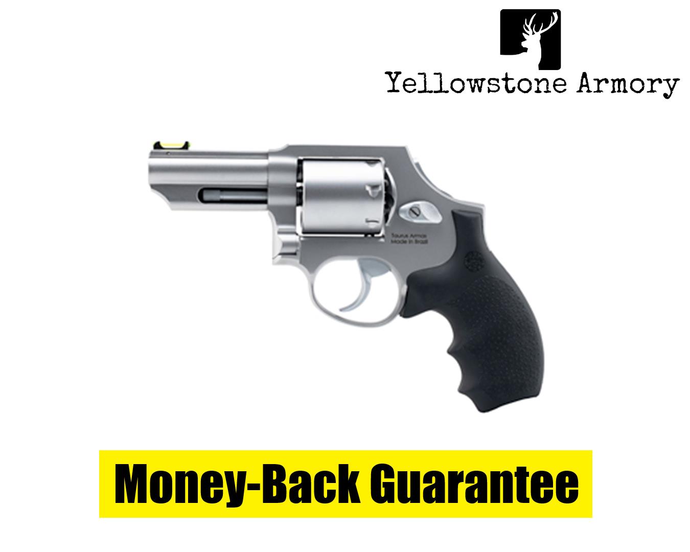 Taurus 66 Combat Revolver 357 Magazine 3 In. Matte Stainless Op 2-66039C-HG-img-0