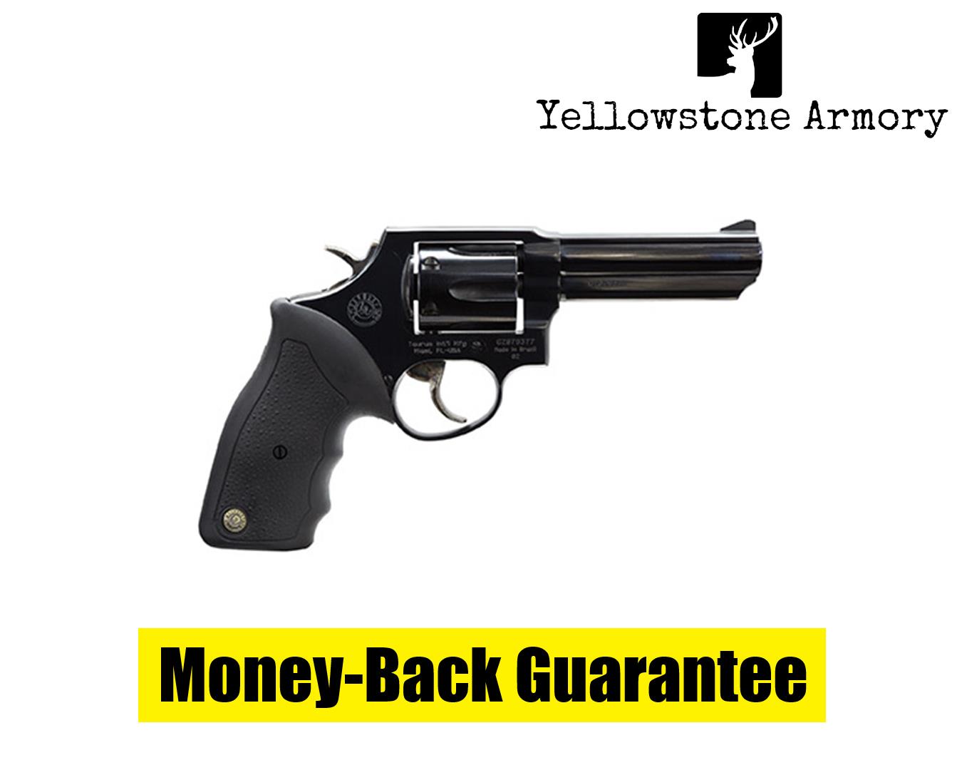 Taurus 82 Medium Frame Revolver 38 Spl 4 in. Black 6 rd. Rubber 2820041-img-0