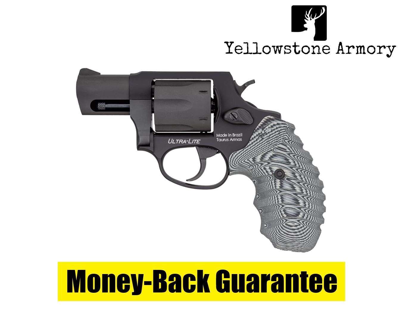 Taurus 85 Ultra Lite Revolver 38 Spl. 2 in. Black Grey 2856021ULVZ13-img-0