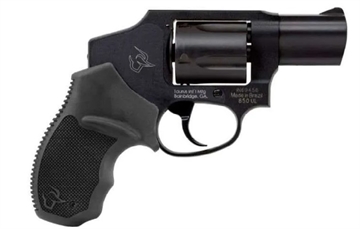 Picture of Taurus 2-850131 850 Small 38 Special 5 Shot 3" Matte Black Alloy Steel Barrel, Cylinder & Frame, Black Rubber Grip, Transfer Bar Safety, Concealed Hammer 2-850131 2850131