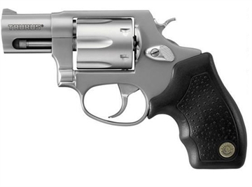 Picture of Taurus USA Model 856CH, Double Action, Metal Frame Revolver, Small Frame, 38 Special +P, 2" Barrel, Stainless Steel, Matte Finish, Silver, Rubber Grips, Fixed Sights, 6 Rounds 2-85629 285629