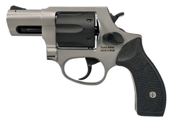 Picture of Taurus USA Model 856, Double Action/Single Action, Alloy Frame Revolver, 38 Special, 2" Barrel, Matte Finish, Black and Silver, G10 Grips, Fixed Sights, 6 Round 2-85625-BG10 285625BG10