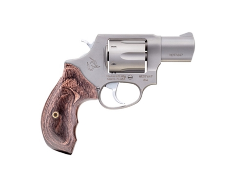 Picture of Taurus 2-856029SW 856 38 Spl + P 6rd 2" Stainless Steel Walnut Grip 2-856029SW 2856029SW