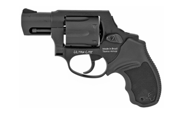 Picture of Taurus USA Model 856CH, Double Action Only, Metal Frame Revolver, Small Frame, 38 Special +P, 2" Barrel, Alloy, Matte Finish, Black, Rubber Grips, Fixed Sights, 6 Rounds, Concealed Hammer 2-856021ULCH 2856021ULCH
