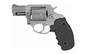 Picture of Taurus 2-856029ULVL 856 Ultra-Lite 38 Special +P Caliber with 2" Barrel, 6rd Capacity Cylinder, Overall Matte Finish Stainless Steel Frame & Finger Grooved Black Rubber Grip Includes Viridian Laser 2-856029ULVL 2856029ULVL