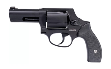 Picture of Taurus USA 905, Revolver, Double Action Only, 9MM, 3" Barrel, Black Cerakote Finish, Steel Frame, Custom G10 Service Grips, AmeriGlo Front Night Sight, 5Rd 2-90503KCH-SNS 290503KCHSNS