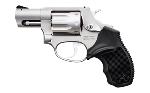 Picture of Taurus 2942M029UL 942 Ultra-Lite 22 WMR 8rd 2" Matte Stainless Finish Barrel, Matte Stainless Finish Cylinder, Stainless Anodized Finish Aluminum Frame & Finger Grooved Black Polymer Grip 2-942M029UL
