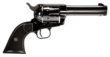 Picture of Taurus USA Deputy, Single Action Only, Metal Frame Revolver, Full Size, 357 Magnum, 4.75" Barrel, Polished Finish, Black, Polymer Grips, Fixed Sights, 6 Rounds 2-D35741 2D35741