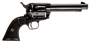 Picture of Taurus USA Deputy, Single Action Only, Metal Frame Revolver, Full Size, 357 Magnum, 5.5" Barrel, Polished Finish, Black, Polymer Grips, Fixed Sights, 6 Rounds 2-D35751 2D35751