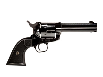 Picture of Taurus USA Deputy, Single Action Only, Metal Frame Revolver, Full Size, 45 Long Colt, 4.75" Barrel, Polished Finish, Black, Polymer Grips, Fixed Sights, 6 Rounds 2-D4541 2D4541