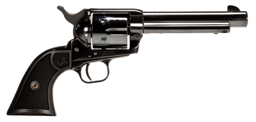 Picture of Taurus USA Deputy, Single Action Only, Metal Frame Revolver, Full Size, 45 Long Colt, 5.5" Barrel, Polished Finish, Black, Polymer Grips, Fixed Sights, 6 Rounds 2-D4551 2D4551