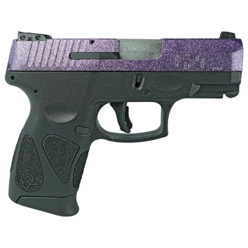 Picture of Taurus Exclusive G2C "Purple Sparkle" Handgun 9mm Luger 12rd Magazines(2) 3.2" Barrel Black Slide/Grip 1-G2C931-12 MODSP