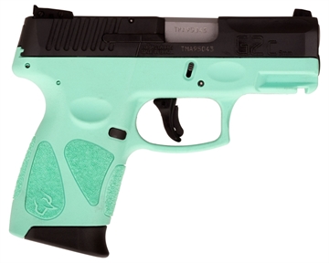 Picture of Taurus G2C 9MM LUGER 3.2'' BBL (2)12RD MAGS BLACK/CYAN 1-G2C931-12C 1G2C93112C