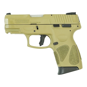 Picture of Taurus G2C Custom Handgun 9mm Luger 12rd Magazines (2) 3.2" Barrel Full FDE 1-G2C931-12 MODFDEF