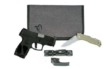 Picture of Taurus G2C Handgun 9mm Luger 12rd Magazine 3.2" Barrel Black Slide/Black Grip w/EDC Kit 1-G2C931-CK
