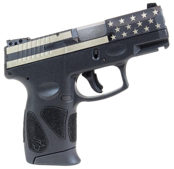 Picture of Taurus G2C Handgun 9mm Luger 12rd Magazine 3.2" Barrel USA Flag Slide 1-G2C931-12USBT