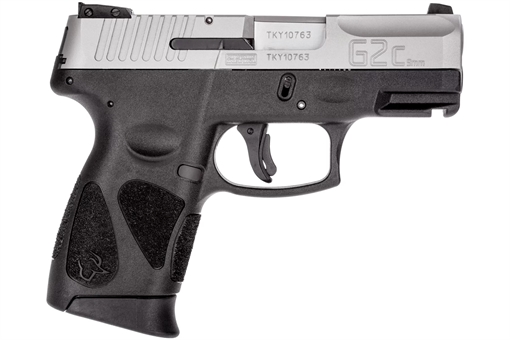 Picture of Taurus G2C Handgun 9mm Luger 12rd Magazine 3.2" Barrel Stainless Steel Slide/Black Frame 1-G2C939-12 1G2C93912