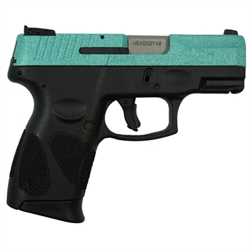 Picture of Taurus G2C "Robin's Egg Blue Glitter" Handgun 9mm Luger 12rd Magazines(2) 3.2" Barrel 1-G2C931-12 MODTFG