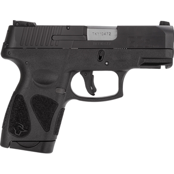 Picture of Taurus USA G2S, Striker Fired, Semi-automatic, Polymer Frame Pistol, Sub-Compact, 9mm, 3.2" Barrel, Matte Finish, Black, Fixed Front Sight With Adjustable Rear Sight, Manual Thumb Safety, 7 Rounds, 2 Magazines 1-G2S931 1G2S931