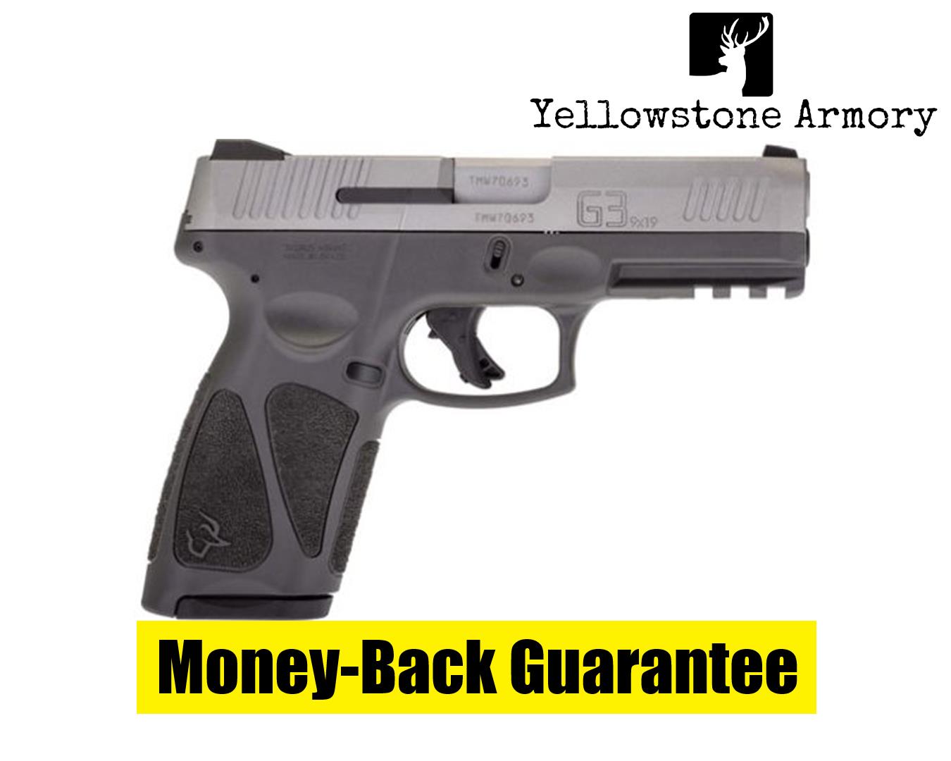 TAURUS G3 9MM 4 GRAY/SS 15RD 1-G3B949G-15 1G3B949G15-img-0