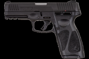 Picture of Taurus USA G3, Striker Fired, Semi-automatic, Polymer Frame Pistol, Full Size, 9MM, 4" Barrel, Matte Finish, Black, Fixed Steel Front Sight, Drift-Adjustable Steel Rear Sight with Serrated Ramp, Manual Thumb Safety, 2 Magazines, (1) 15-Round and (1) 17- Round 1-G3B941 1G3B941