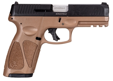 Picture of TAURUS G3 9MM BLK/BROWN 4" 17+1 1-G3B941B