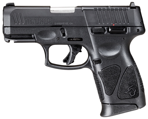 Picture of Taurus 1G3CP9312X10 G3C 9mm Luger 10+1 3.26" Matte Stainless Steel Barrel, Matte Black Tenifer Optic Cut/Serrated Slide, Black Polymer Frame w/Picatinny Rail, Black Polymer Grips 1-G3CP931-2X10