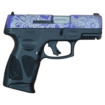 Picture of Taurus G3C Custom "Purple Paisley" T.O.R.O. Handgun 9mm Luger 12/rd Magazines (3) 3.2" Barrel Optic Ready 1-G3CP931 MODPPP