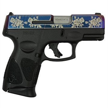 Picture of Taurus G3C "Guns & Roses Engraved Mongoose Purple" Handgun 9mm Luger 12rd Magazines(2) 3.26'' Barrel 1-G3C931-2X12 MODMGRS