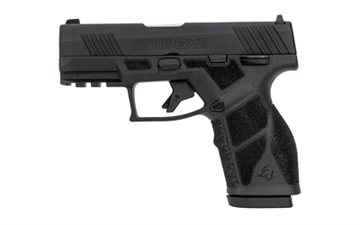 Picture of Taurus USA GX2, Semi-automatic, Striker Fired, Compact, 9MM, 3.38" Barrel Length, Matte Finish, Black, Manual Safety, White Dot Front Sight with Drift Adjustable Rear Sight, 13 Rounds, 2 Magazines 1-GX2931-