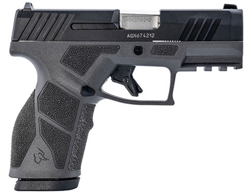 Picture of Taurus GX2 9mm 13+1 3.37" Matte Stainless Steel Barrel, Matte Black Serrated Stainless Steel Slide, Gray Polymer Frame w/Picatinny Rail, Polymer Grip 1-GX2931G