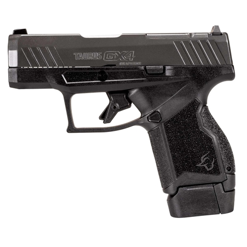 Picture of Taurus USA GX4, Taurus Optic Ready Option, Striker Fired, Semi-automatic, Polymer Frame Pistol, Micro-Compact, 9MM, 3" Barrel, Cerakote Finish, Black Frame, Graphene Gray Slide, Optic Ready, Adjustable Sights, 2 Magazines, (1)-11 Round and (1)-13 Round 1-GX4MP93GR