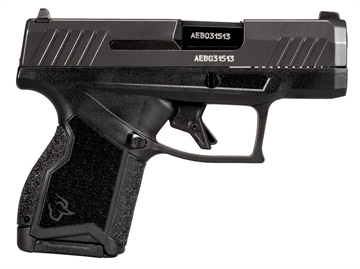 Picture of Taurus USA GX4, Striker Fired, Semi-automatic, Graphene Frame Pistol, Compact, 9MM, 3" Barrel with DLC Finish, Matte Finish, Gray, Fixed Steel Front Sight, Drift-Adjustable Steel Rear Sight, 13 Rounds, 2 Magazines 1-GX4M93GR 1GX4M93GR