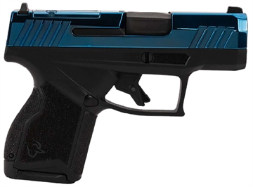 Picture of TAURUS GX4 HGA 9MM 3IN BBL BLK/PVD BLUE 11RD/13RD MAGS 725327943082