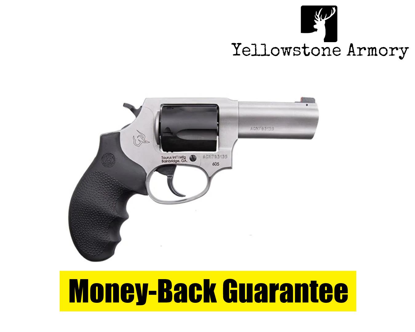 M605 Rifle TAURUS M605 357M DA REV 3B NS HG 2-60535NS - Revolvers at GunBroker.com ...