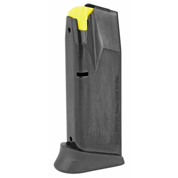 Picture of Taurus USA Magazine, 9MM, 12 Rounds, Fits Taurus G3C, with Finger Rest, Black, 12 Pack 389-0009-03 389000903