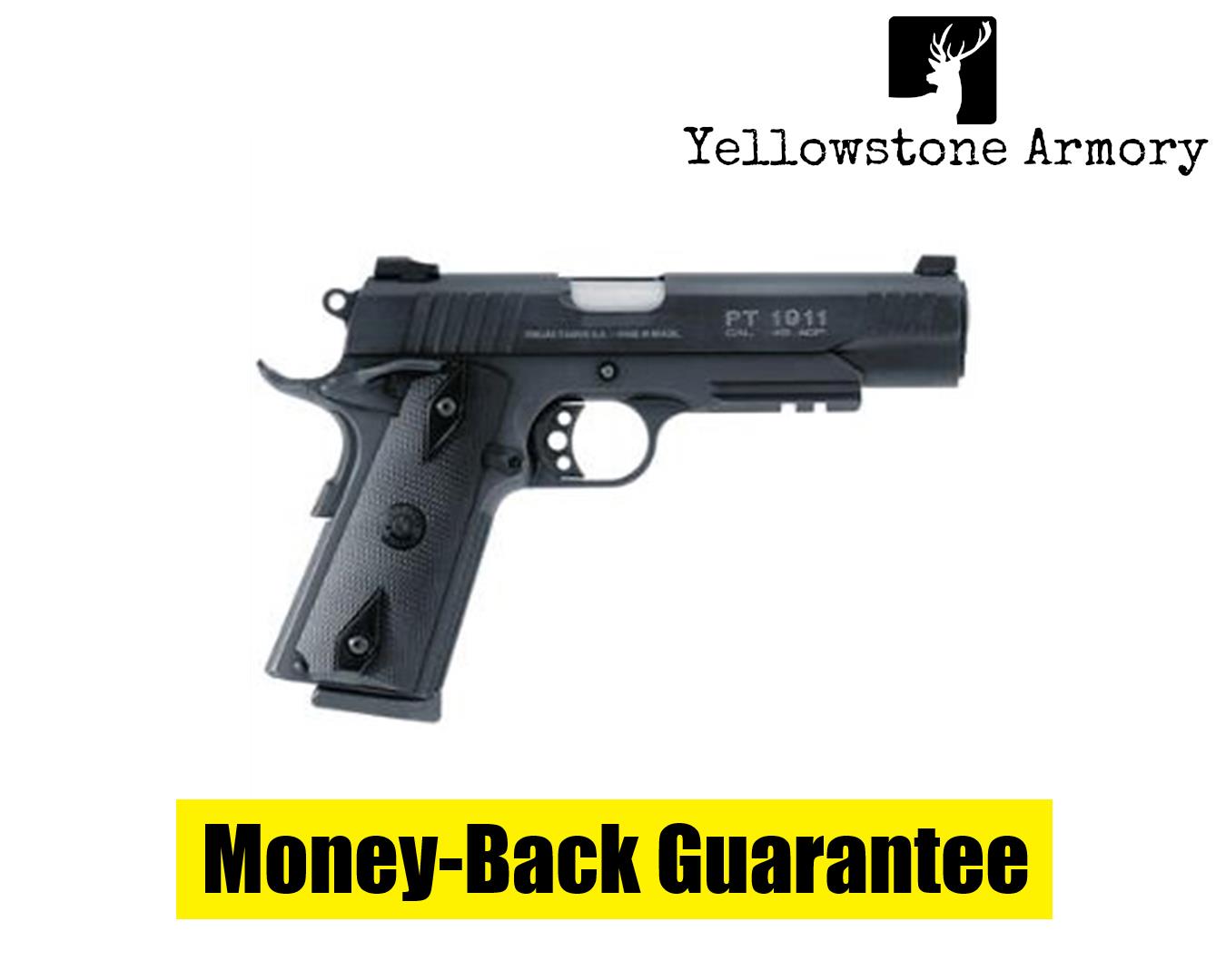 Taurus 1911 Pistol 45 ACP 5 in. Black - (2) 8 rd. Mags 1191101B1-img-0