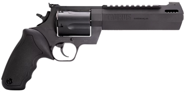 Picture of Taurus USA Raging Hunter, Double/Single Action, Metal Frame Revolver, Large Frame, 460 S&W, 6.75" Barrel, Steel, Oxide Finish, Black, Rubber Grips, Adjustable Rear Sight, 5 Rounds 2-460061RH 2460061RH