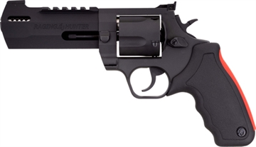 Picture of Taurus USA Raging Hunter, Revolver, Double Action, Metal Frame Revolver, Large Frame, 44 Magnum, 5.12" Exact Barrel Length, Steel, Oxide Finish, Black, Rubber Grips, Adjustable Sights, 6 Rounds 2-440051RH 2440051RH
