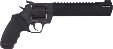 Picture of Taurus 2440081RH-DLX Raging Hunter 44 Rem Mag 5rd 8.37" Matte Black Oxide Cylinder Matte Black Aluminum Black Rubber with Integrated Red Cushion Insert Grip Includes Case 2-440081RH-DLX 2440081RHDLX
