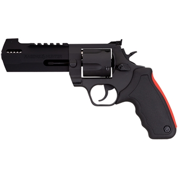 Picture of Taurus USA Raging Hunter, Double Action, Metal Frame Revolver, Large Frame, 454 Casull, 5.12" Exact Barrel Length, Steel, Oxide Finish, Black, Rubber Grips, Adjustable Sights, 5 Rounds 2-454051RH 2454051RH