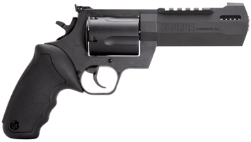 Picture of Taurus USA Raging Hunter, Double/Single Action, Metal Frame Revolver, Large Frame, 460 S&W, 5.12" Barrel, Oxide Finish, Black, Steel, Rubber Grips, Adjustable Rear Sight, 5 Rounds 2-460051RH 2460051RH