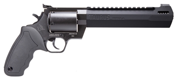 Picture of Taurus USA Raging Hunter, Double Action/Single Action, Steel Frame, Revolver, Large Frame, 500 S&W, 8.37" Barrel, Matte Finish, Black Barrel/Cylinder, Rubber Grips, Adjustable Rear Sight, 5 Rounds 2-500081RH 2500081RH