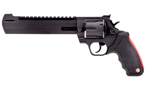 Picture of Taurus USA Raging Hunter, Double Action/Single Action, Steel Frame, Revolver, Large Frame, 500 S&W, 10" Barrel, Black Barrel/Cylinder, Black Frame, Rubber Grips, Adjustable Rear Sight, 5 Rounds 2-500101RH 2500101RH