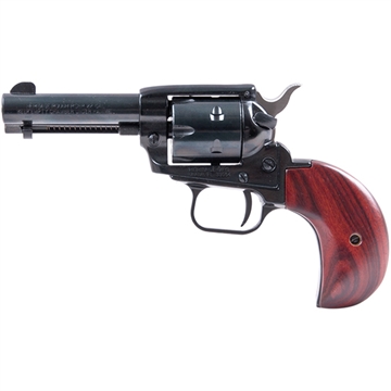 Picture of Heritage Mfg Rough Rider 22 LR/22 WMR 6 Shot, 3.50" Black Steel Barrel, Cylinder & Zinc Alloy Frame, Cocobolo Bird Head Grip, Hammer/Thumb Safety, Exposed Hammer RR22MB3BH