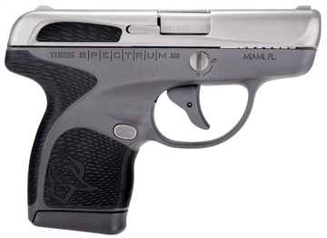 Picture of Taurus Spectrum 380 380 Automatic Colt Pistol (ACP) Double 2.8" 6+1/7+1 Gray Polymer Frame Black Synthetic Grip Stainless Steel Slide 725327614586