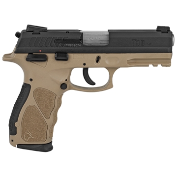 Picture of Taurus TH9 9MM 17RD 4.25" Barrel Semi-Automatic Pistol Black/Tan Finish 1-TH9041T