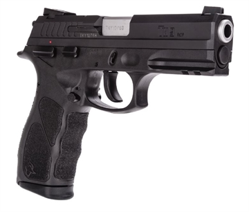 Picture of Taurus USA TH9, Double Action/Single Action, Semi-automatic, Polymer Frame Pistol, Full Size, 9MM, 4.25" Barrel, Matte Finish, Black, Adjustable Sights, Manual Thumb Safety, 17 Rounds, 2 Magazines 1-TH9041 1TH9041